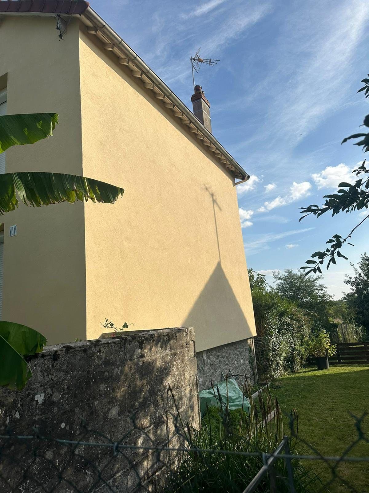 ITE en laine de roche terminée à Rebais